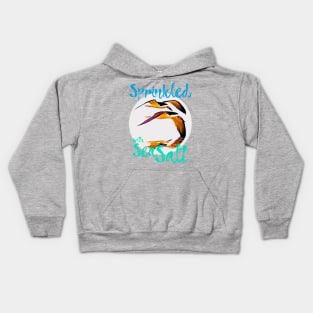 Black Skimmer - Sprinkled with Sea Salt Kids Hoodie